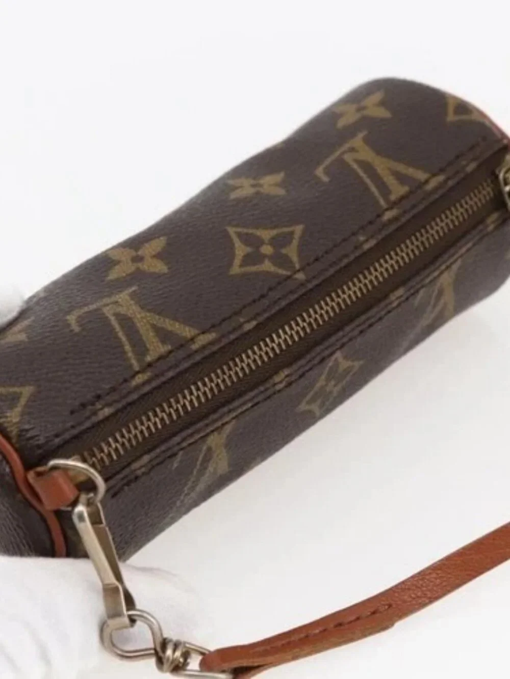 LOUIS VUITTON Monogram Papillon Pouch LV Auth